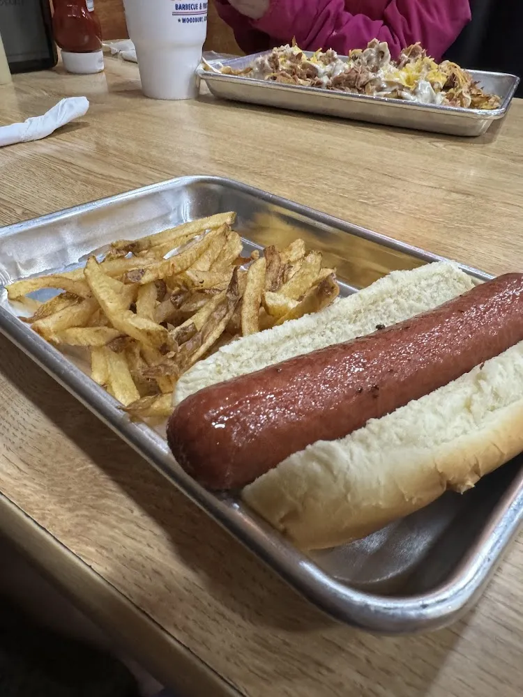 Kids Hot Dog and Fries